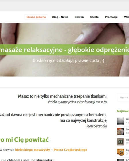 Najlepszy masażysta w Kielcach — zdjęcie 2026